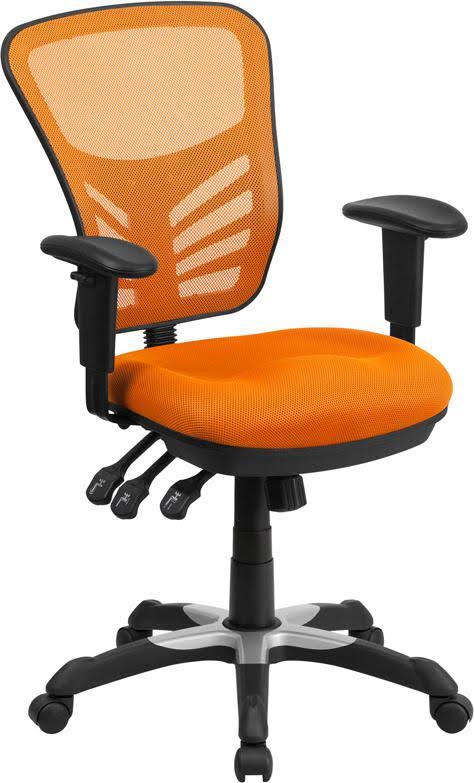 Black Mid-Back Mesh Office Chair A614939