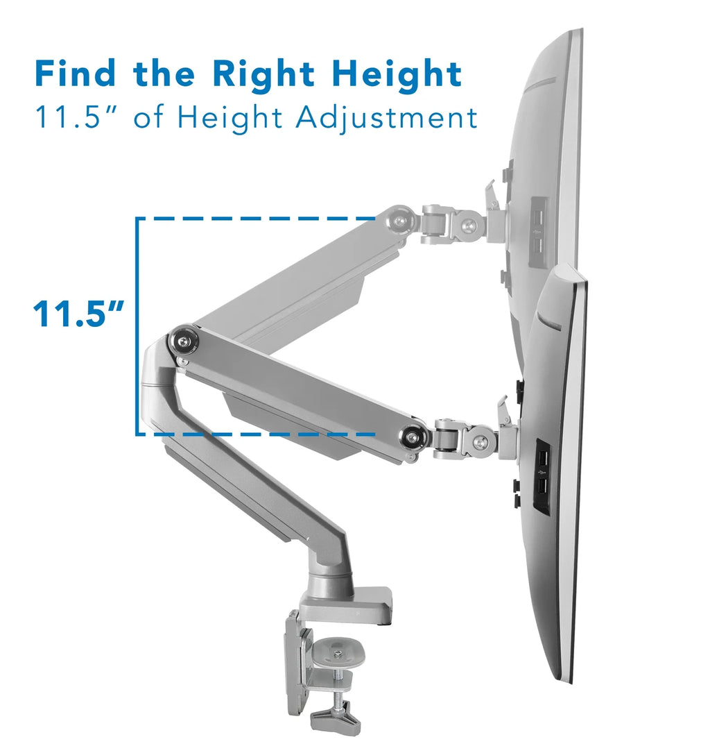 Single Monitor Arm Mount for 24-32 Inch Screens T7080