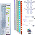 16 Linkable RGB LED Light Bar Kit F65306