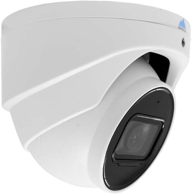 4K 4ch NVR PoE IP Camera System with 4 8MP Audio Turret Cameras, IP67 Metal PoE Cameras, 1TB Hard Drive O15131
