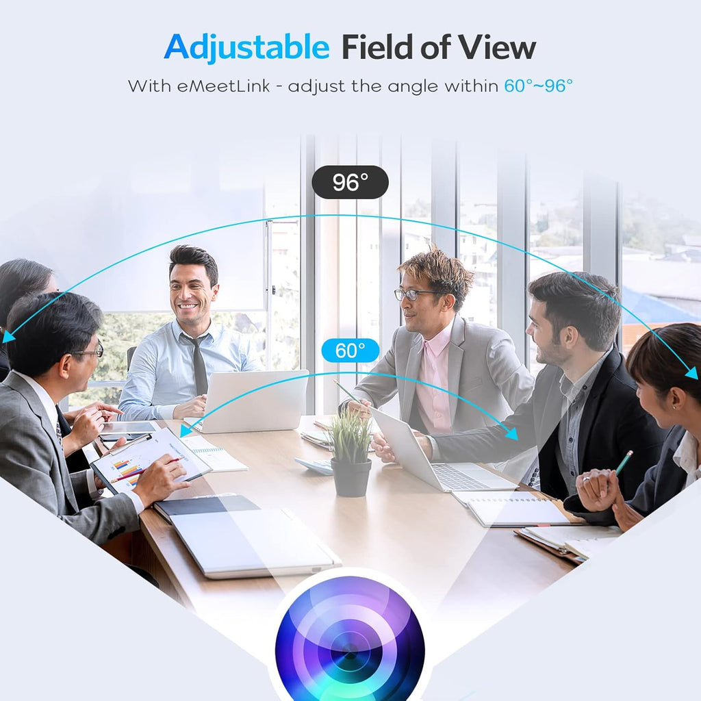 All-in-1 FHD 1080P Webcam with Speaker & 4 Mics U686