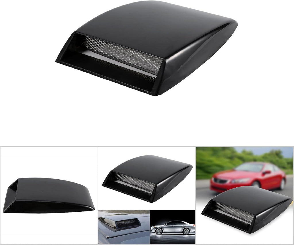 Black Hood Scoop Bonnet Sticker Cover K679779