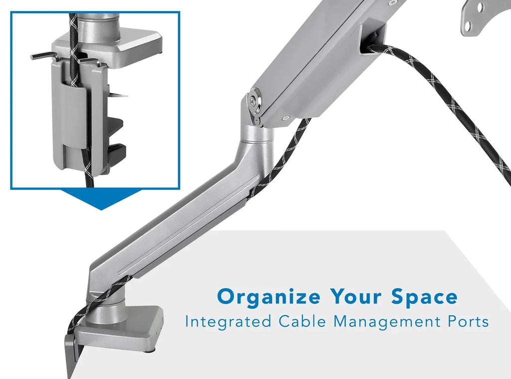 Single Monitor Arm Mount for 24-32 Inch Screens T7080