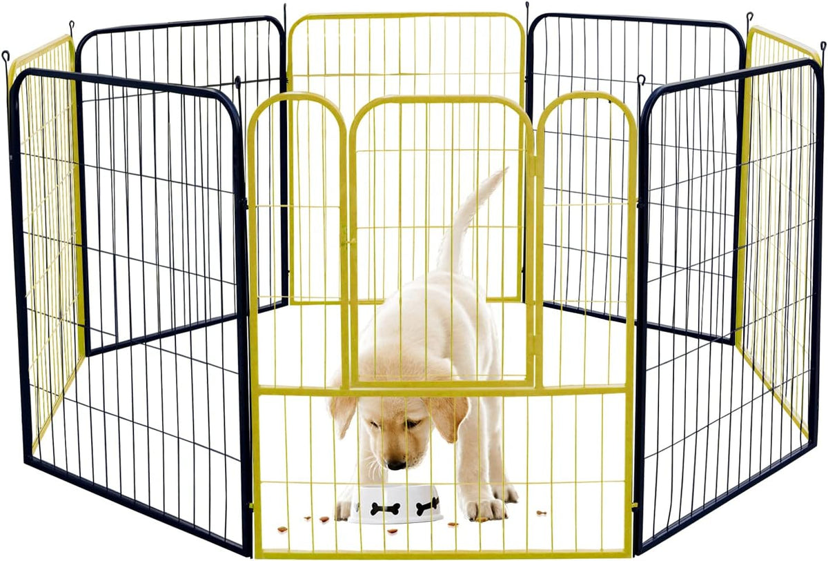 Dog Playpen Outdoor with Doors B61736