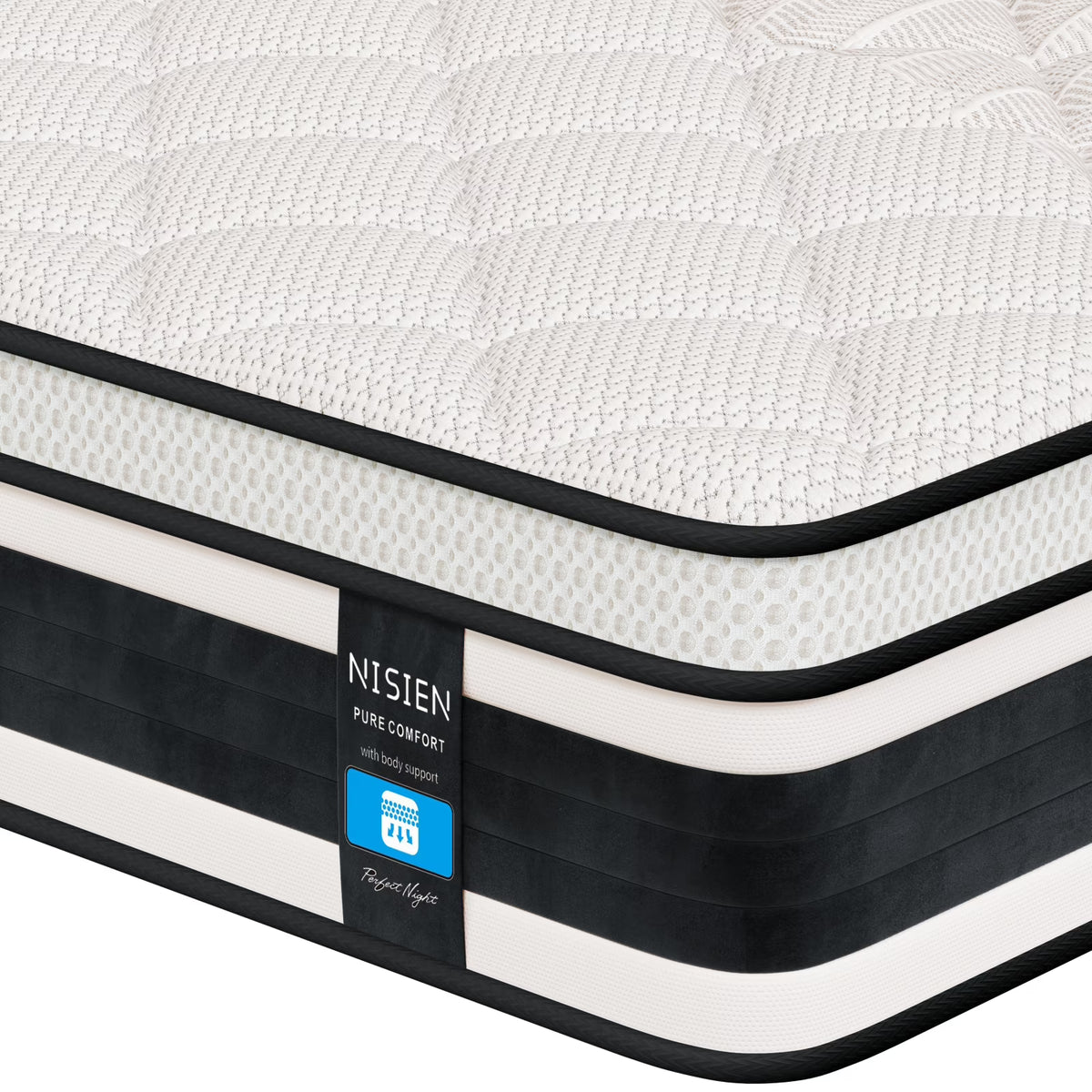 10 Inch Gel Memory Foam Hybrid Mattress T388989