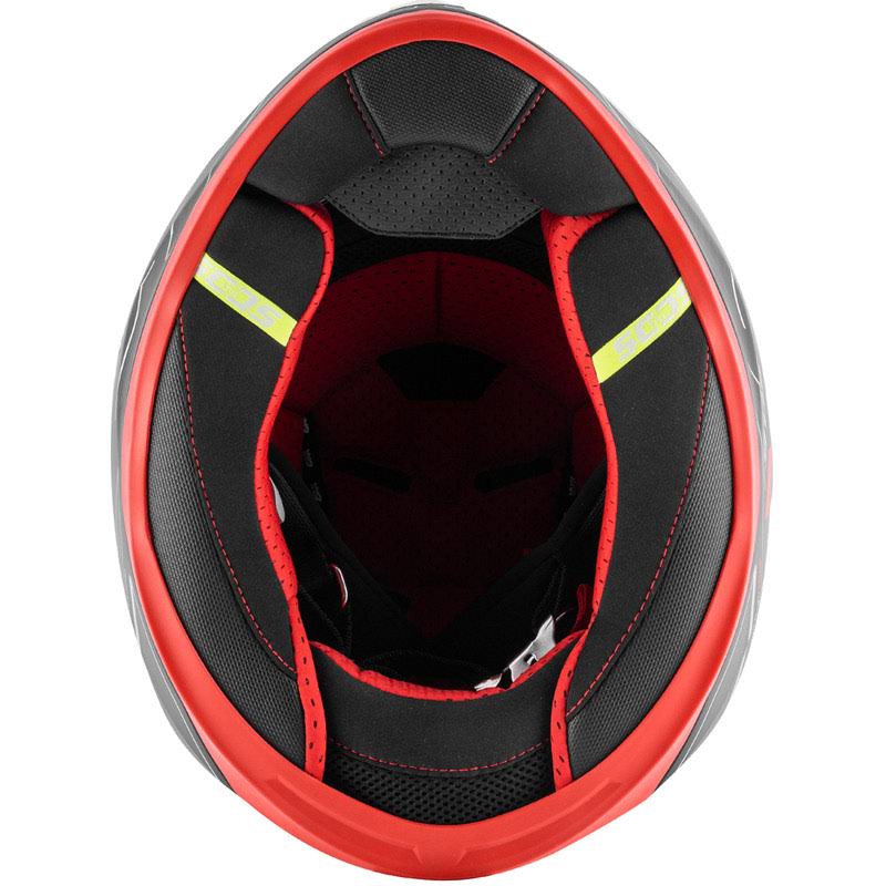 Helmet 50.6 Sport Deep Matt Black / Red - Size Xs A785535