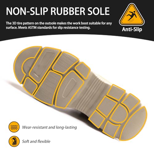 Waterproof Steel Toe Work Boots X374