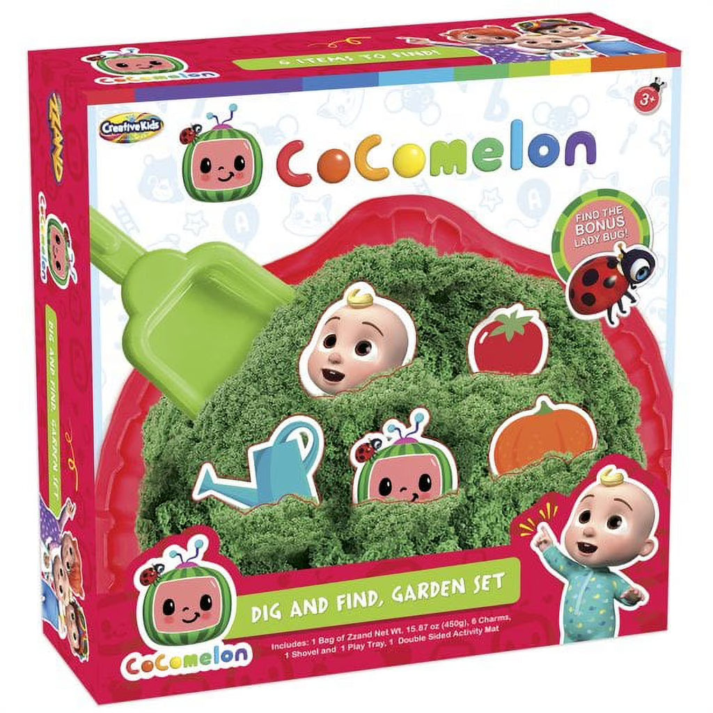 9 Piece Sand Activity Set with Reusable Tray, Shovel and Charms N870308
