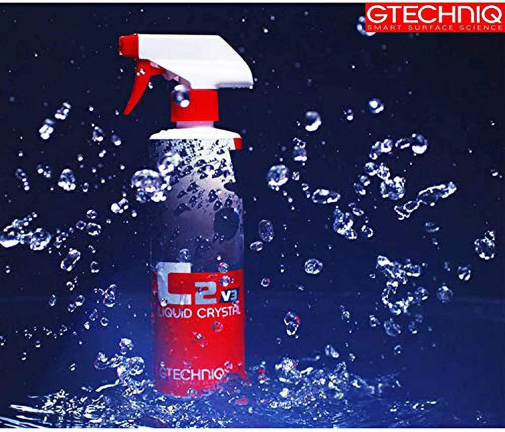 500 ml Liquid Crystal Spray-On Polish with Microfiber Towel A619