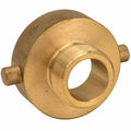 Fire Hose Adapter, Pin Lug, Brass x Brass, 2-1/2 in x 4 in N803486