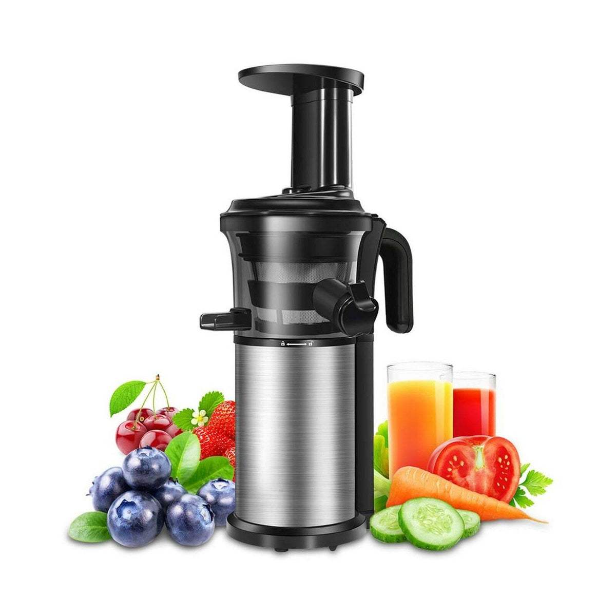 Portable Vertical Cold Press Juicer Y73992