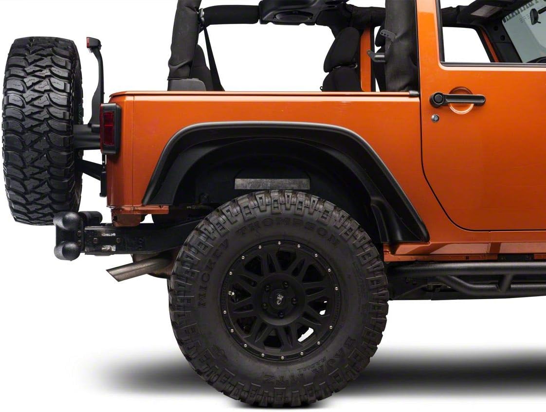 Textured Black Rear Tubular Bumper V521