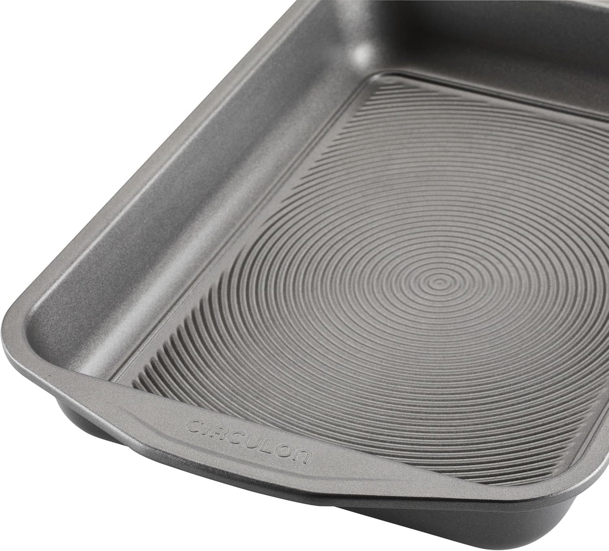 Nonstick Baking Pan With Lid, Rectangle - 9 Inch x 13 Inch, Gray D225