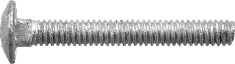 Hot Dipped Galvanized Carriage Bolt, 5/8-Inch x 2-1/2-Inch, 25-Pack Y792