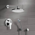 Contemporary Chrome Finish Shower System Kit O292