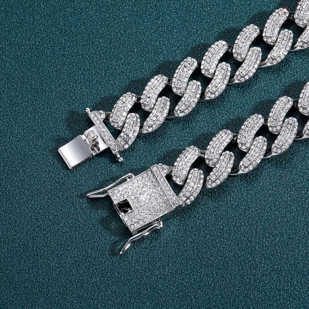19mm Cuban Chain Necklace Y85926