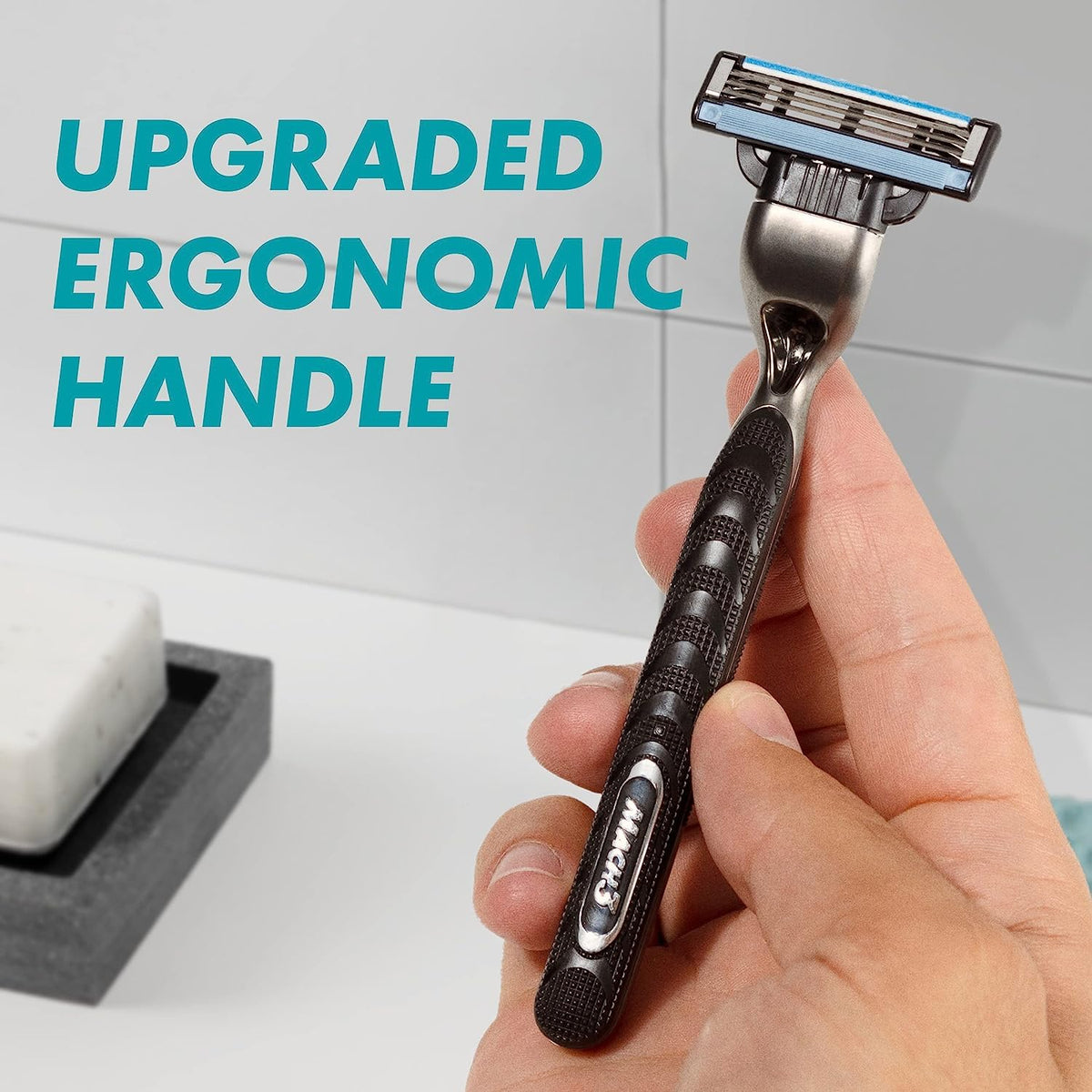 Mach3 Razor Handle + 5 Blade Refills F268681