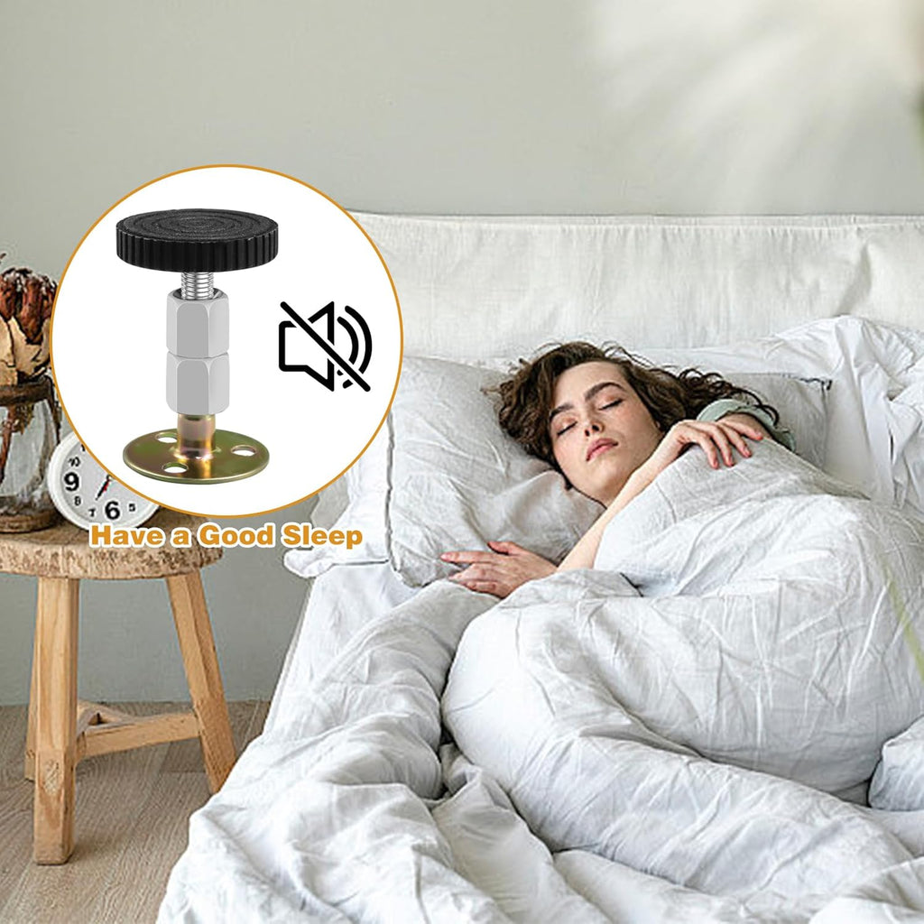 4 Pcs Adjustable Furniture Legs with 16 Thread, 64-87mm E70293