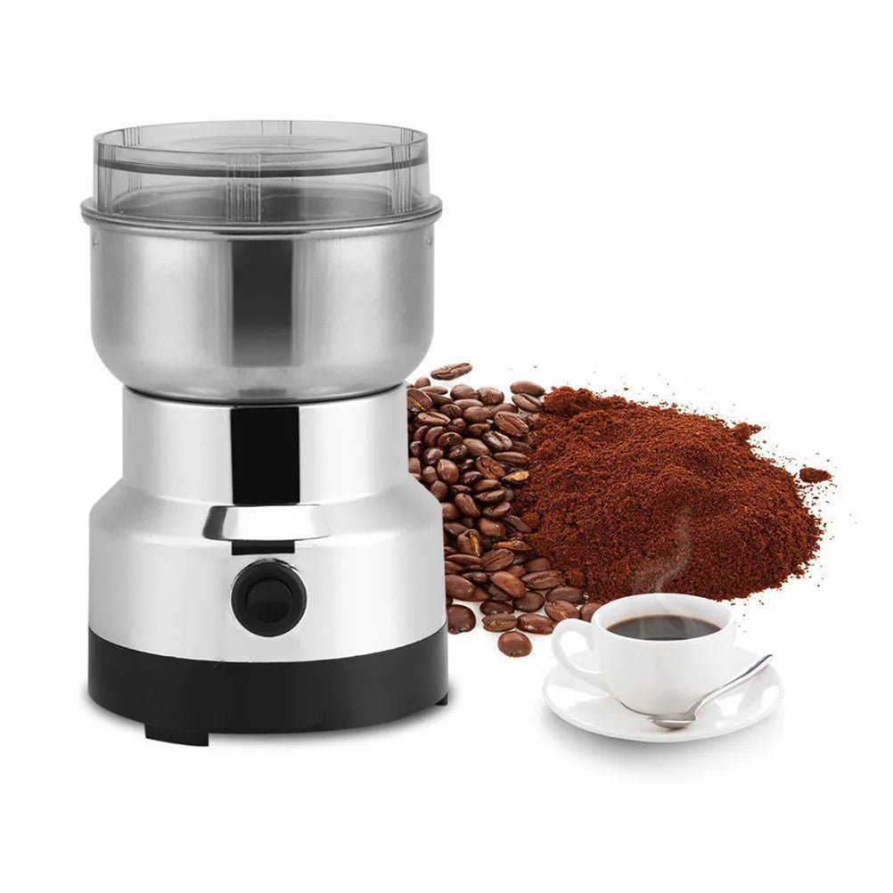 110V Electric Coffee Spice Beans Grinder with Stainless Steel Blades F566504