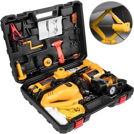 3 Ton Automotive Electric Scissor Car Jack Lift 12V DC E709