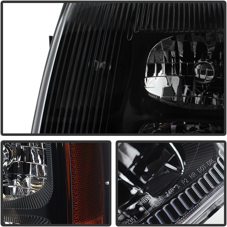 Black Halogen Headlights Z873969