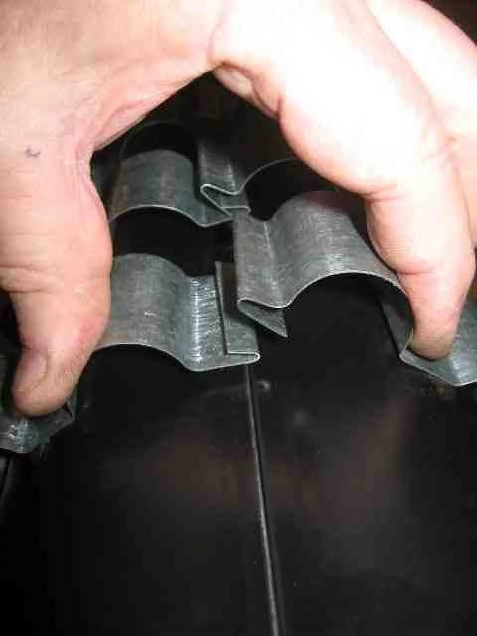 Set of 6 Snap-On Bands for 3 in dia Stove Pipe Q3469