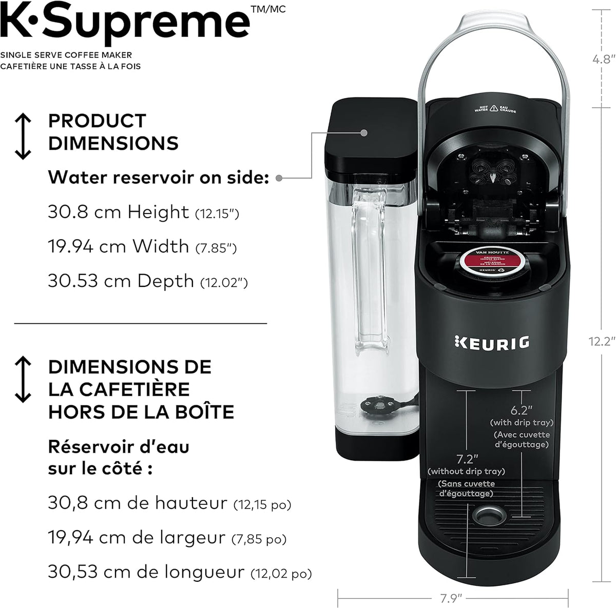 Single Serve K-Cup Pod Coffee Maker M405063