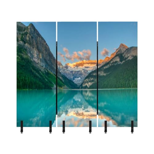 3 Panels Freestanding Acoustic Room Divider Soundproof Privacy Screen Folding Partition Wall Divider E8325