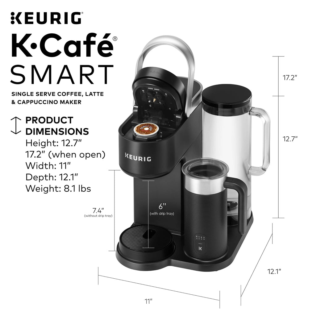 Black Single Serve Coffee and Latte Maker R627