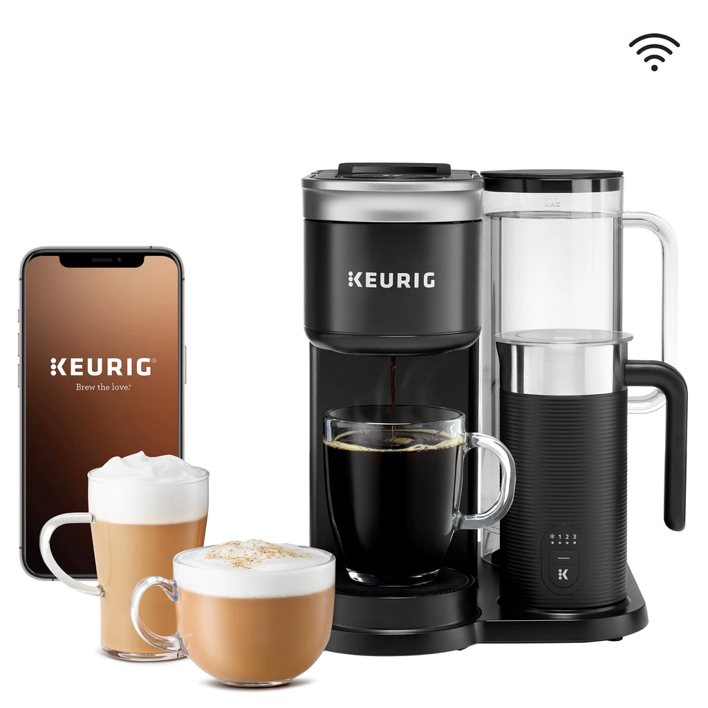 Black Single Serve Coffee and Latte Maker R627