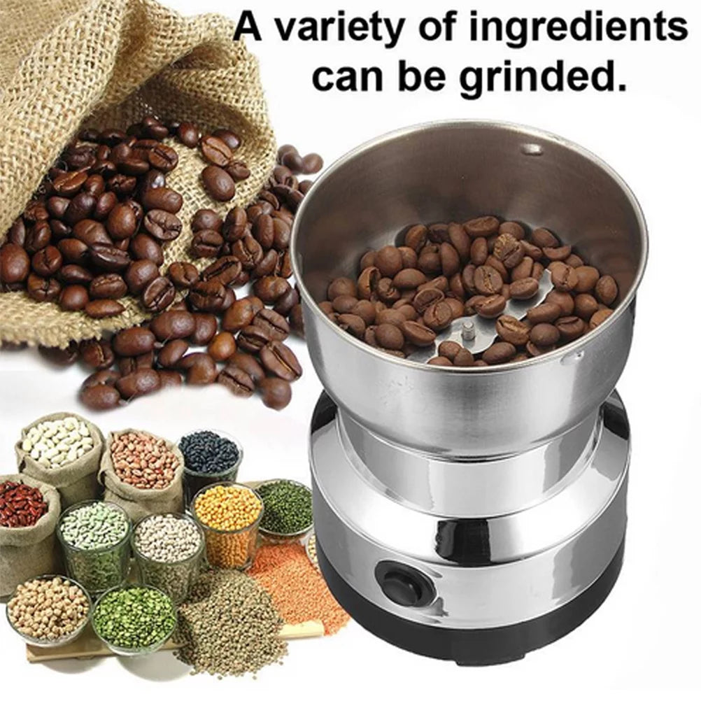 110V Electric Coffee Spice Beans Grinder with Stainless Steel Blades F566504