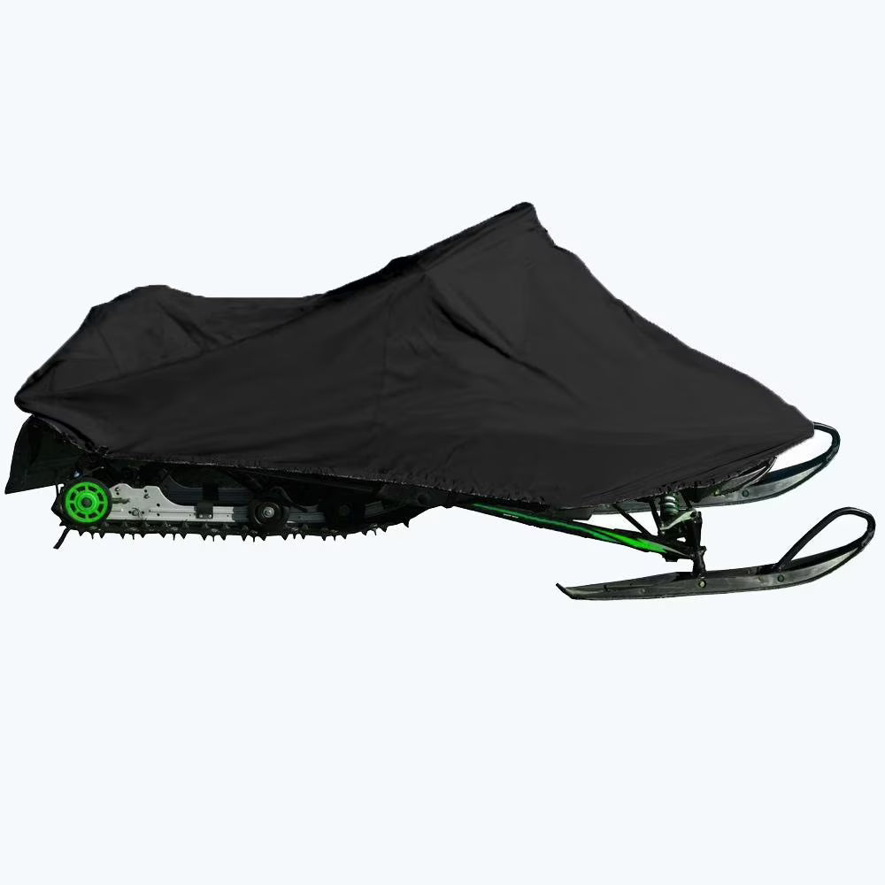 200 Denier All Black Snowmobile Cover V8730