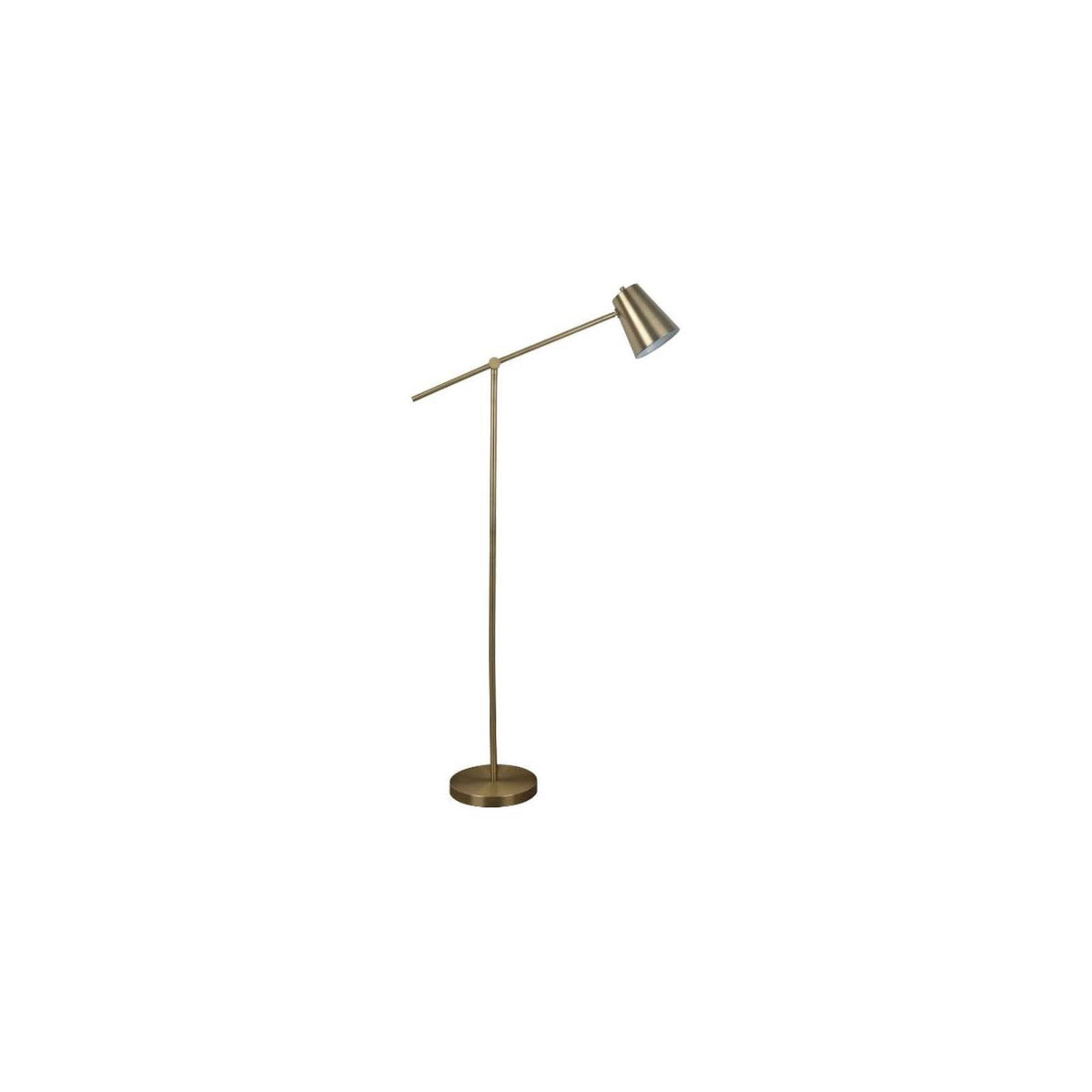 Brass Cantilever Floor Lamp W52226
