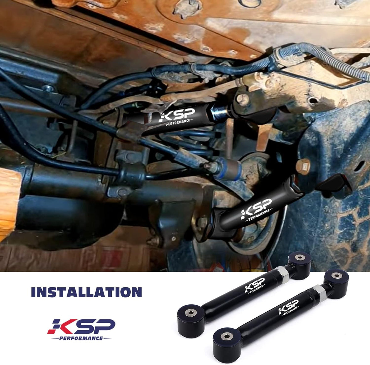 Heavy Duty Adjustable Rear Upper Control Arms Z266