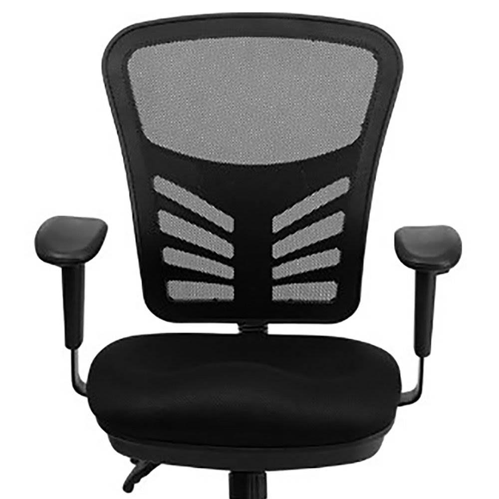 Black Mid-Back Mesh Office Chair A614939