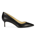 Black Leather Pump C150