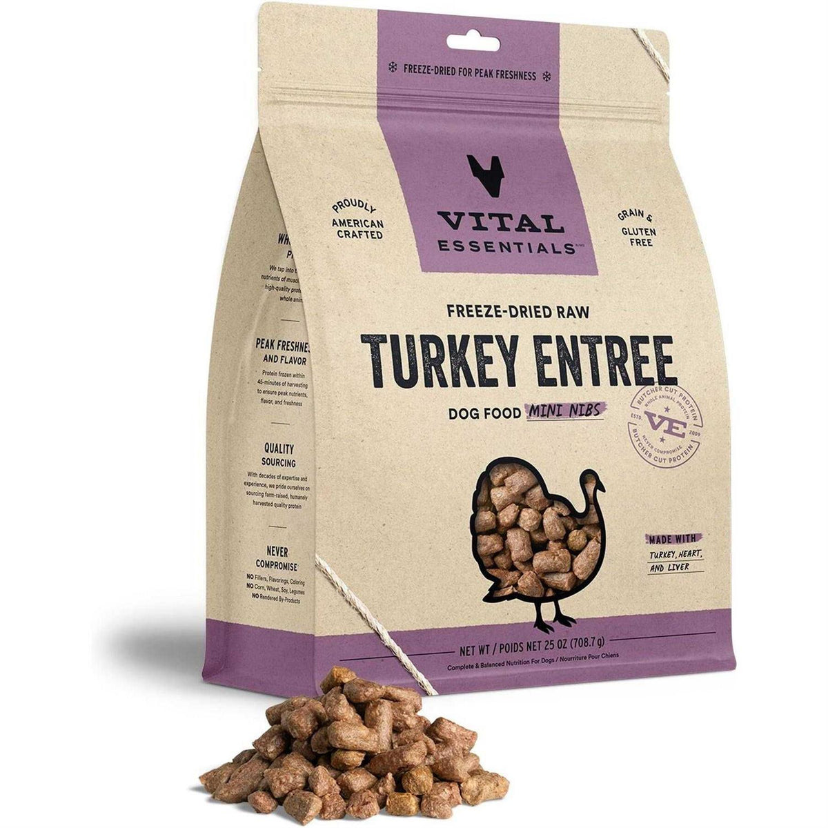 Freeze-Dried Mini Nibs Dog Food M24982