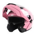 Dual Visor Flip up Modular Full Face Helmet X276