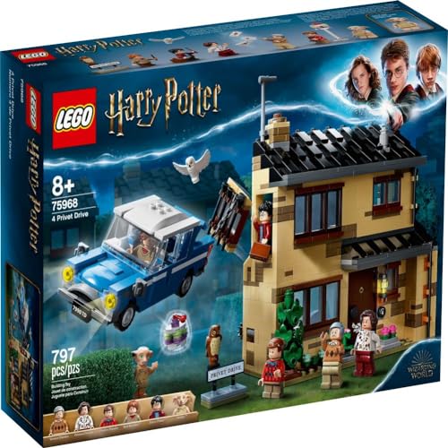 Harry Potter House and Flying Car Toy with Minifigures O829
