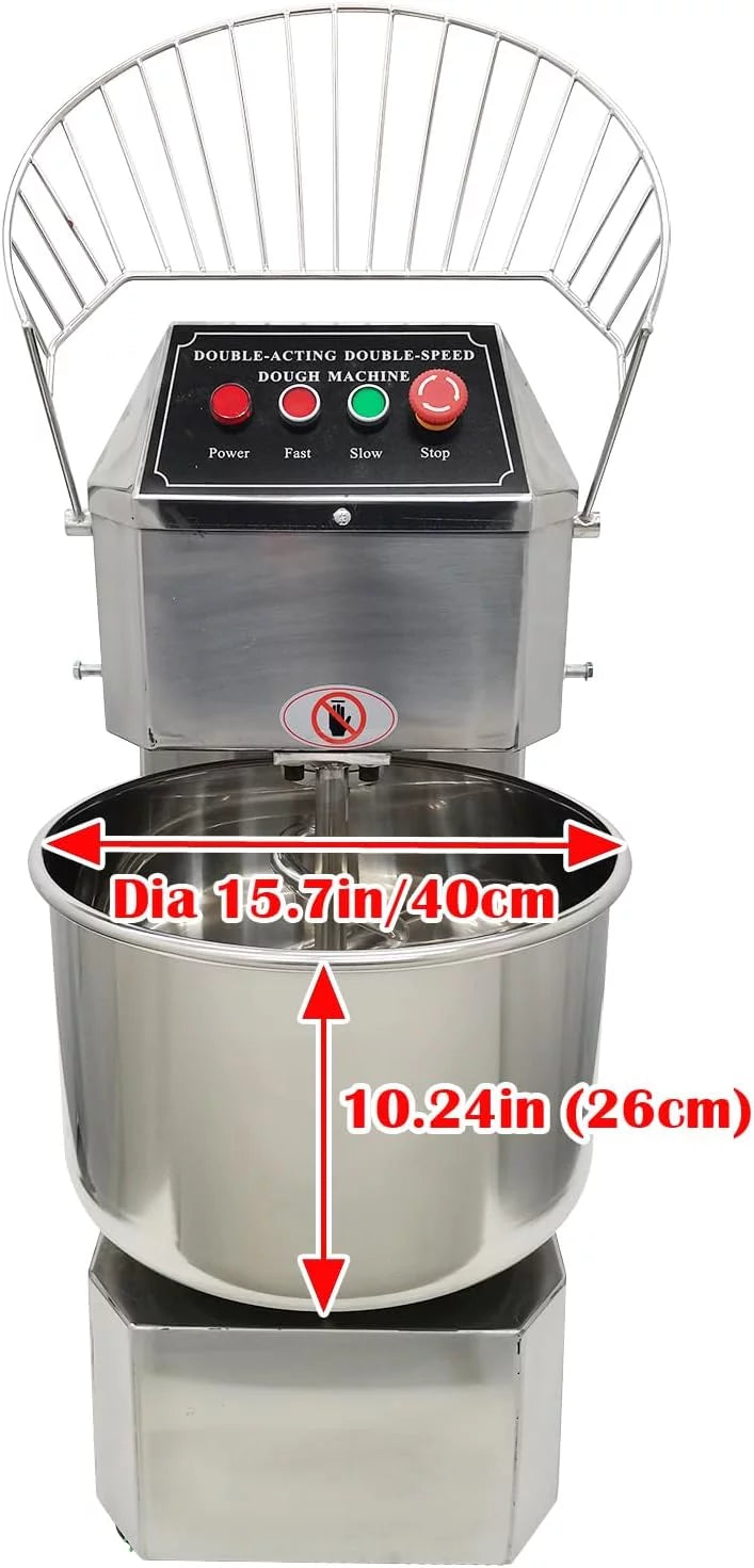 30L Stainless Steel Commercial Dough Mixer T2197