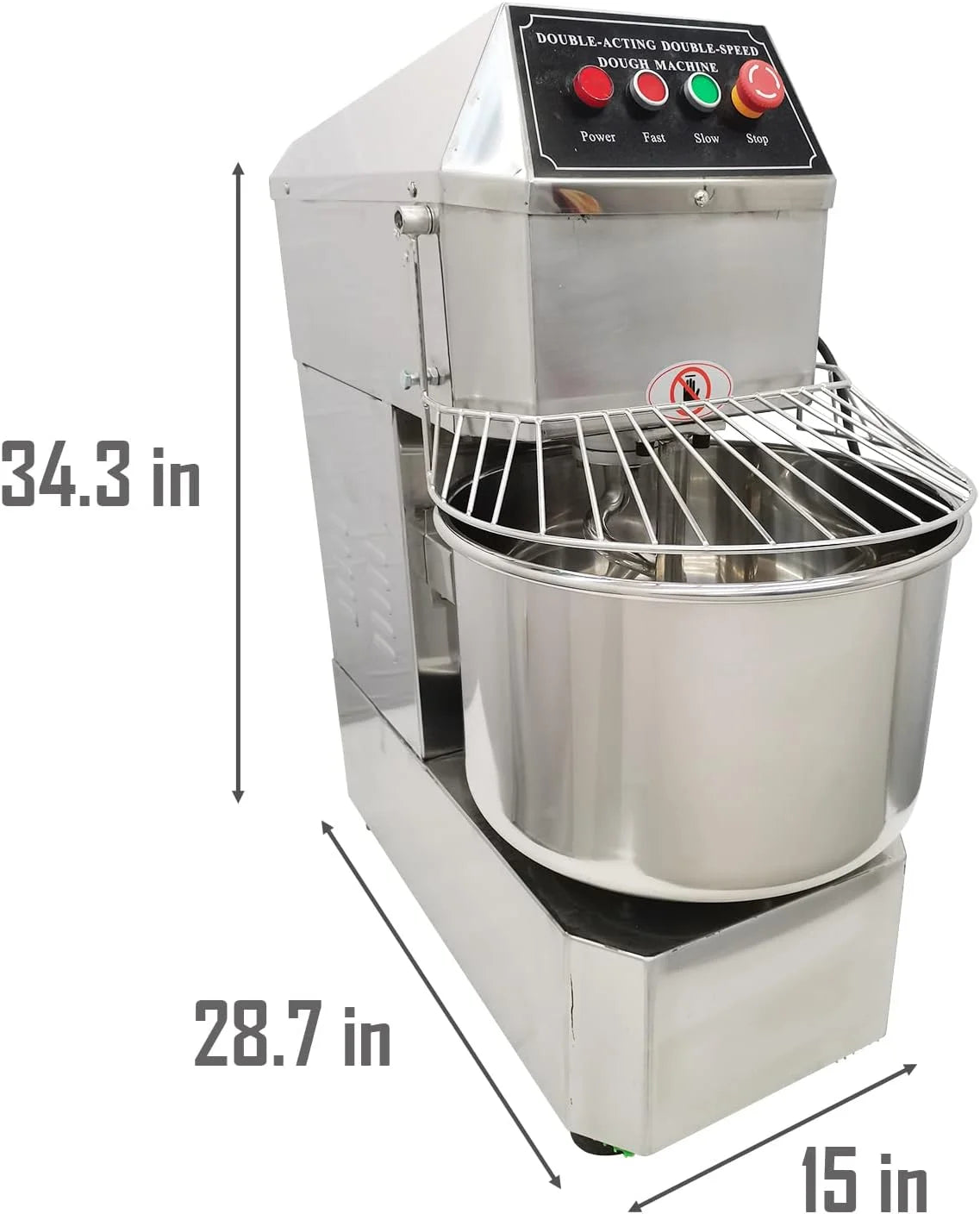 30L Stainless Steel Commercial Dough Mixer T2197