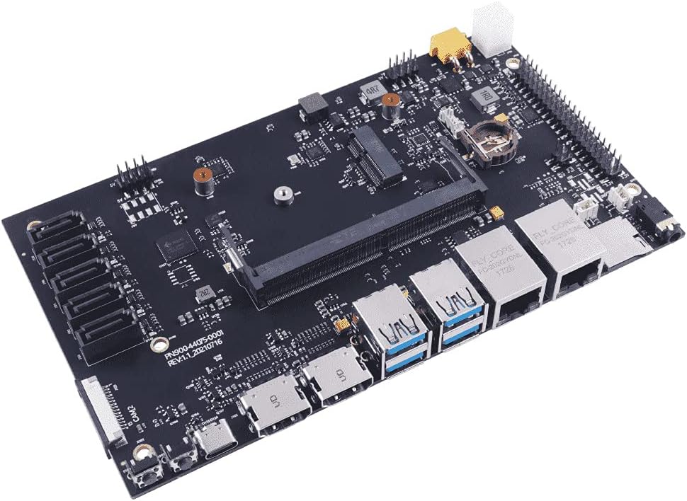 Carrier Board with 6 CSI Camera, 2 HDMI, 5 SATA, M.2 Key E X158