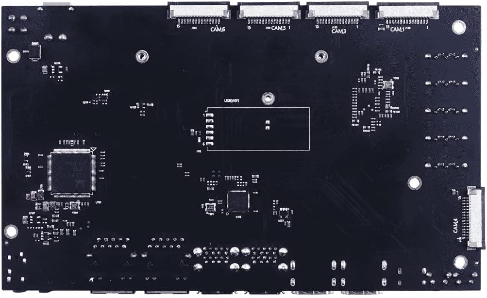 Carrier Board with 6 CSI Camera, 2 HDMI, 5 SATA, M.2 Key E X158