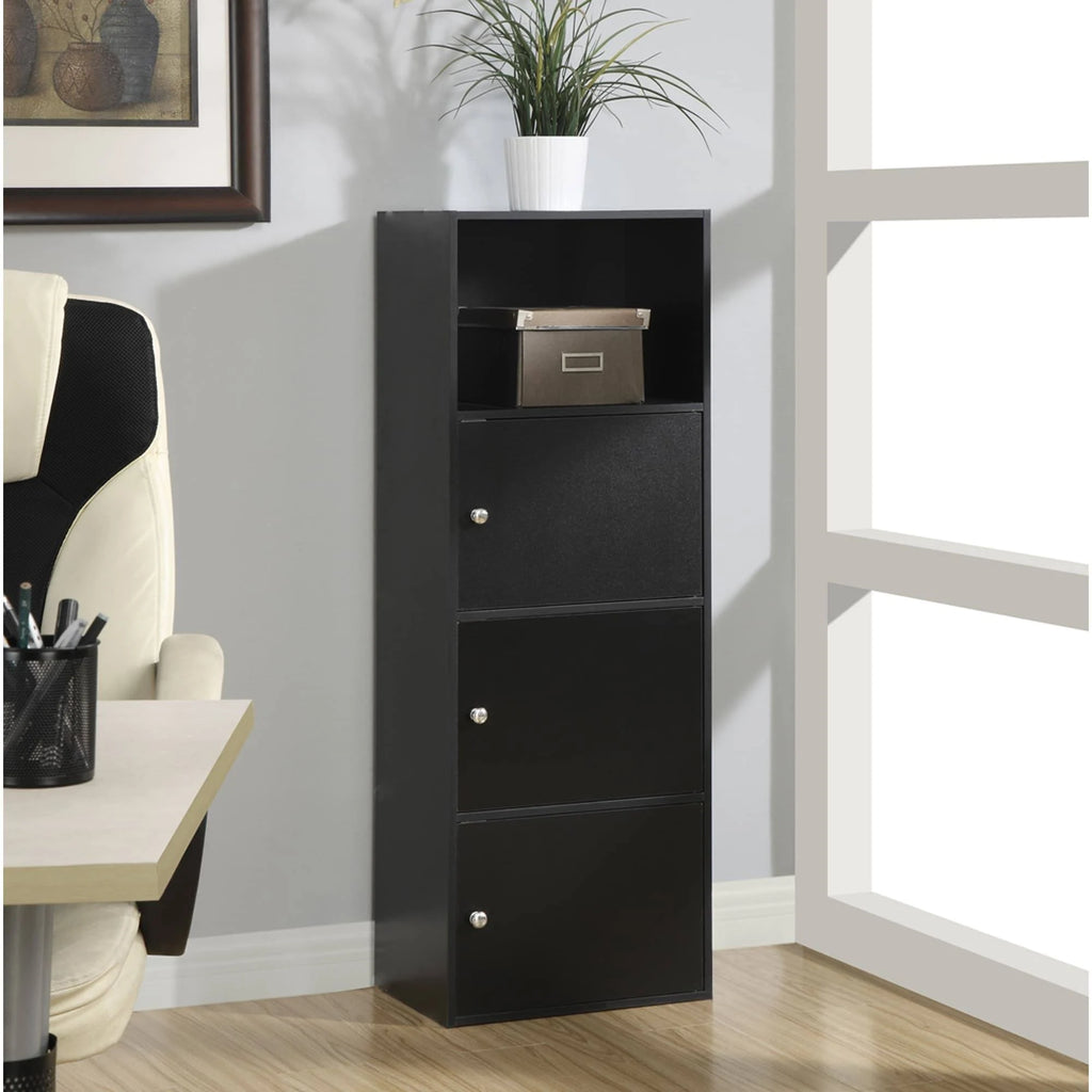 3 Door Faux Birch Cabinet I413