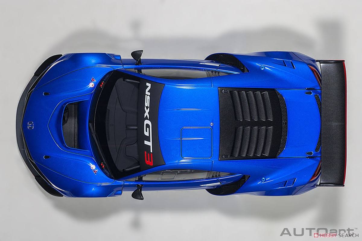 1/18 Scale Diecast Honda NSX GT3 Hyper Blue B9759