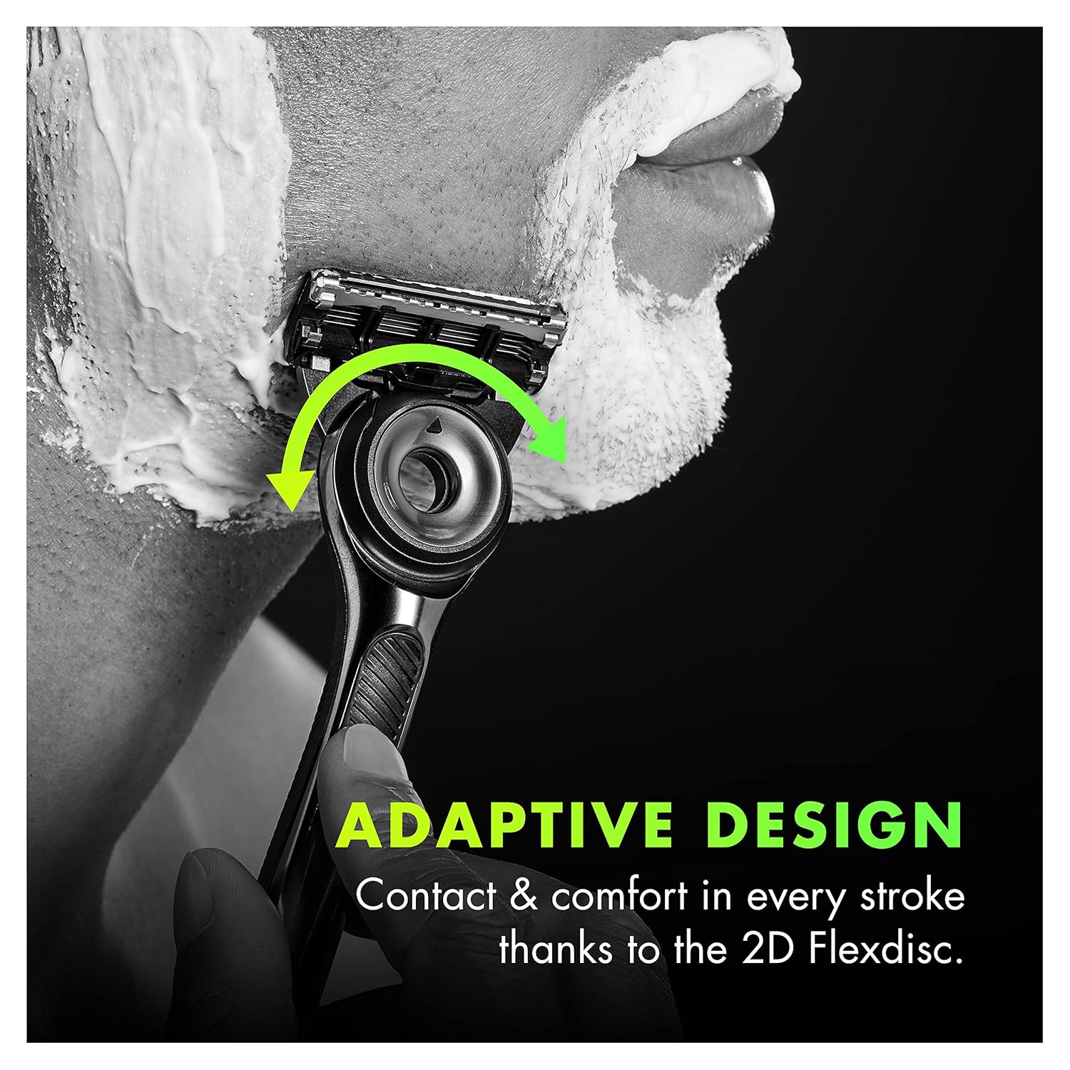1 Handle 1 Razor Blade Refill Razor with Magnetic Stand Z31783