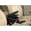Black Car Center Console Armrest Box Storage Organizer with Cup Holder & Ashtray & 7 USB Ports Y330771