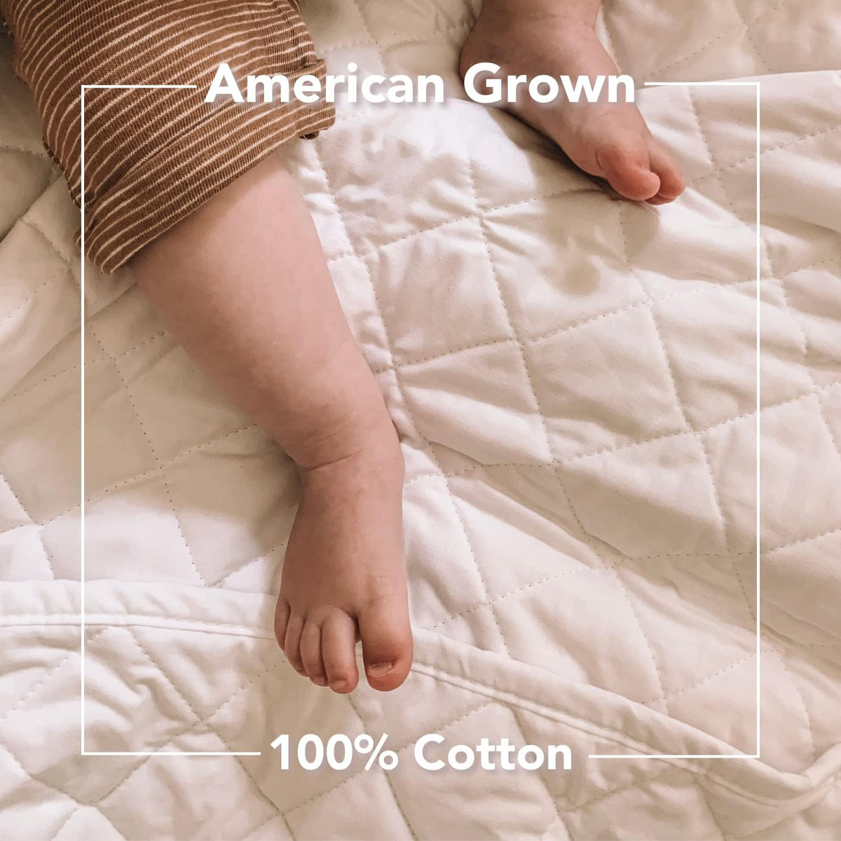 White 100% Cotton Full/Queen Quilt Z75185