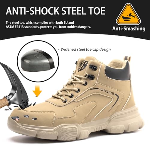 Waterproof Steel Toe Work Boots X374