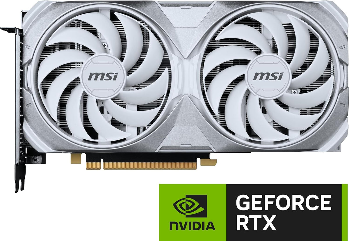 White RTX 4070 Ti Super 16G Graphics Card Q481